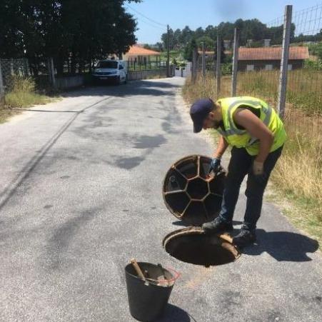 trabalhos nas infraestruturas