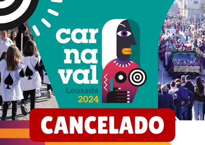 desfile de carnaval de lousada cancelado