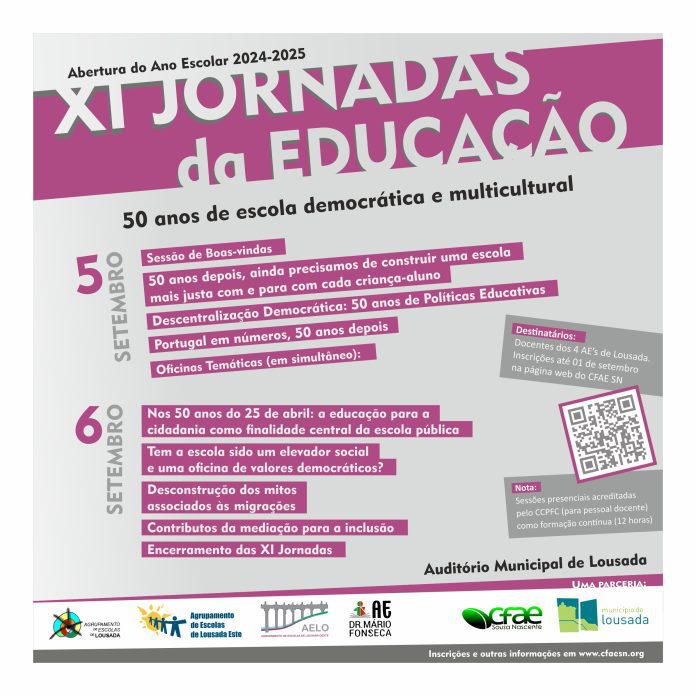 XI Jornadas da Educação no Auditorio Municipal