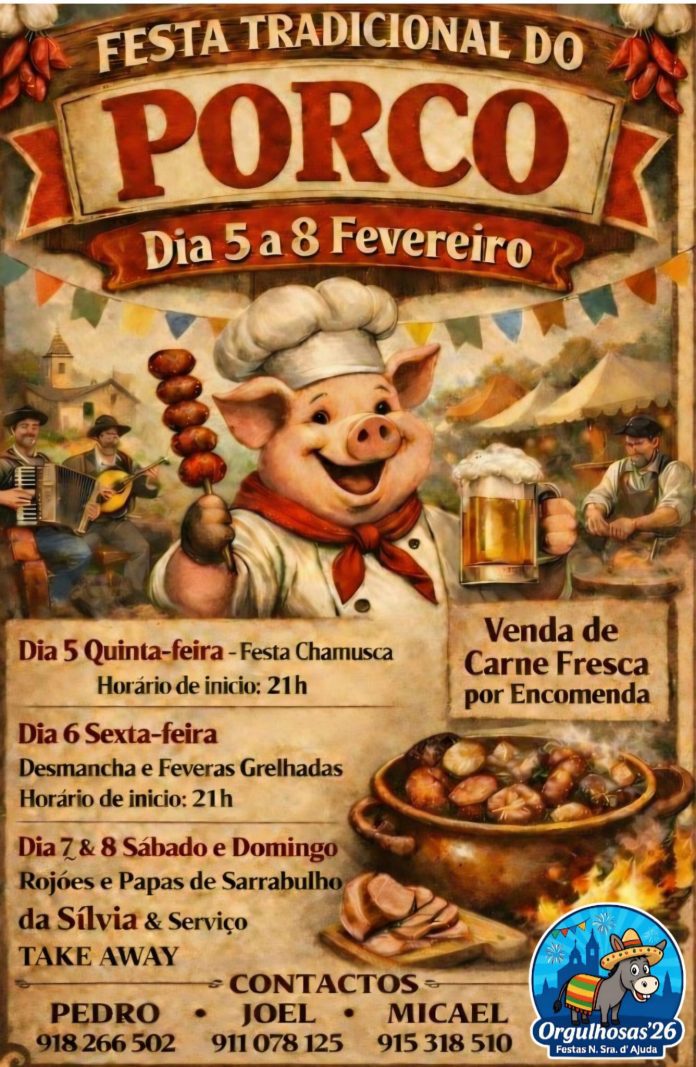 PORCO NO ESPETO NEVOGILDE